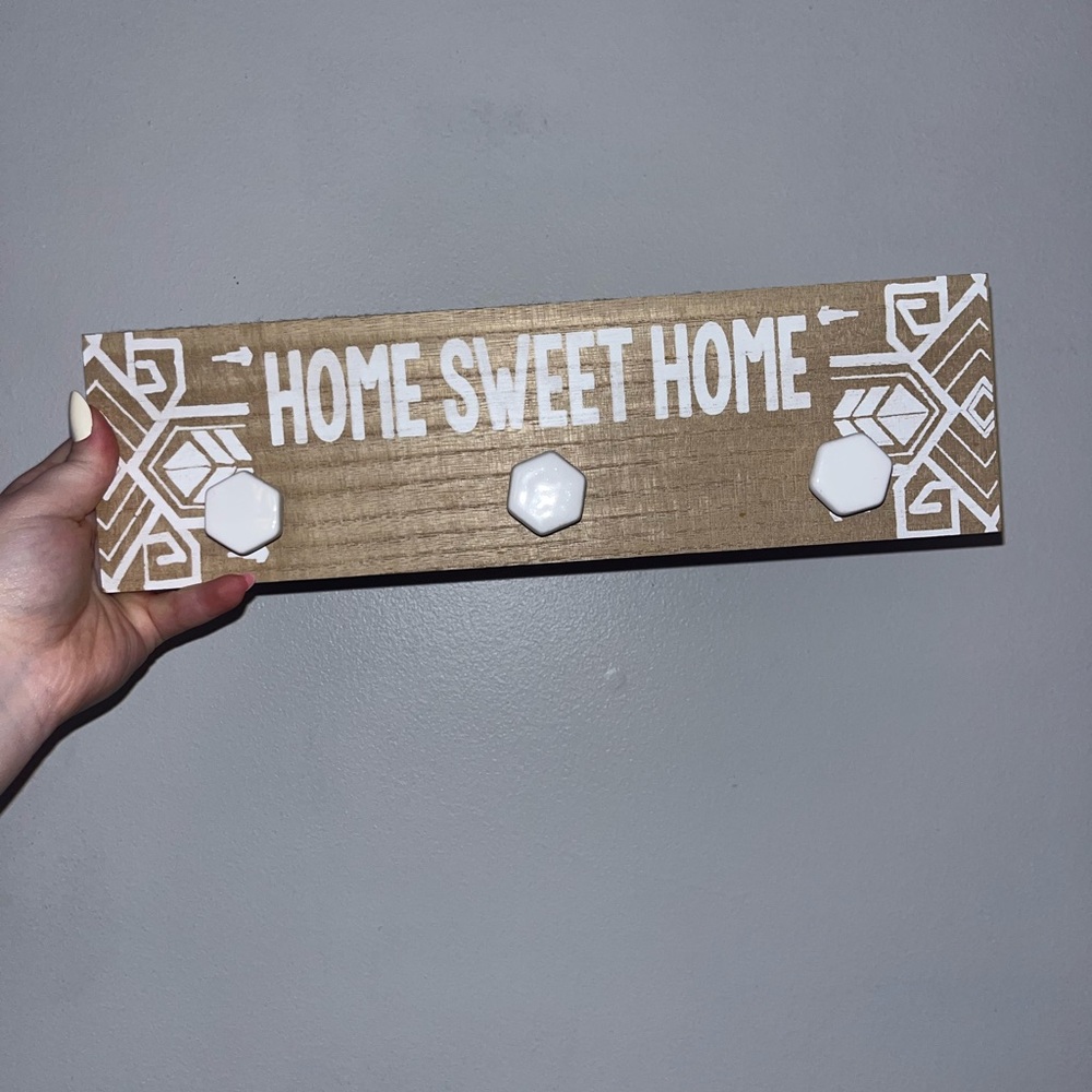 Wooden Key Holder!